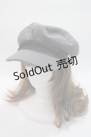 画像: axes femme / キャスケット  グレー Y-25-06-03-017-AX-AC-SZ-ZY