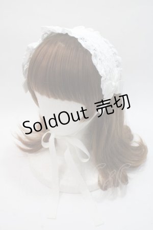 画像: Innocent World / トーションレースヘッドドレス  生成り Y-25-06-03-020-IW-AC-SZ-ZY