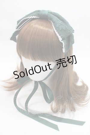 画像: axes femme kawaii / レディローズヘッドドレス  グリーン Y-25-06-03-021-AX-AC-SZ-ZY