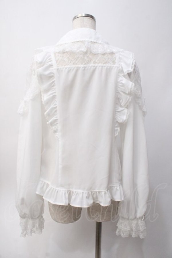 画像2: Angelic Pretty / Sweet Actressブラウス  白 Y-25-06-06-042-AP-BL-SZ-ZY (2)