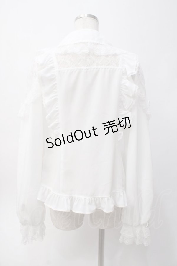 画像2: Angelic Pretty / Sweet Actressブラウス  白 Y-25-06-06-042-AP-BL-SZ-ZY (2)