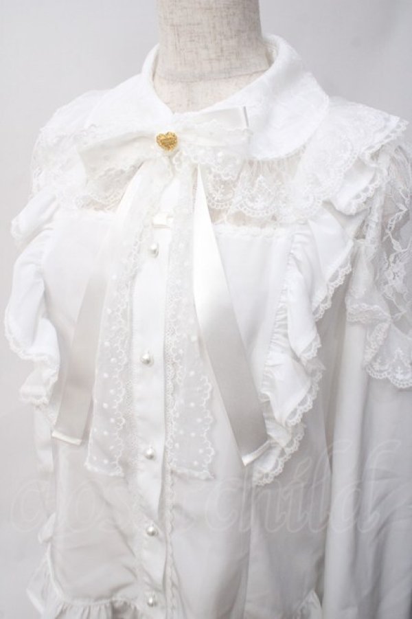 画像3: Angelic Pretty / Sweet Actressブラウス  白 Y-25-06-06-042-AP-BL-SZ-ZY (3)