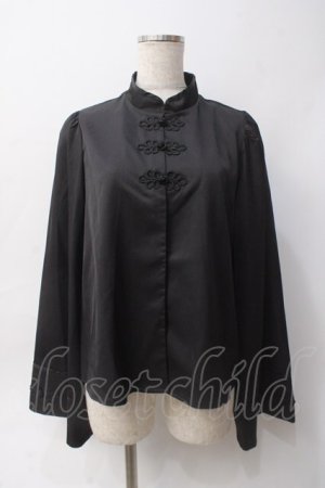 画像: axes femme kawaii / メイリンブラウス M 黒 Y-25-06-06-047-AX-BL-SZ-ZY