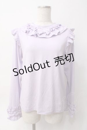 画像: axes femme kawaii / フリルリボンカットプル M ラベンダー Y-25-06-06-057-AX-TO-SZ-ZY