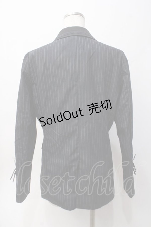 画像2: axes femme / ショールカラーW前釦ジャケット M 紺 Y-25-06-06-066-AX-JA-SZ-ZT086 (2)