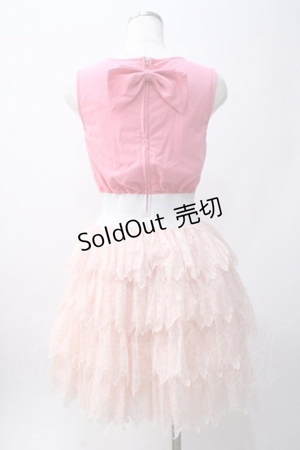 画像2: Swankiss / デコレースワンピース F ピンク Y-25-06-06-086-CA-OP-SZ-ZY (2)