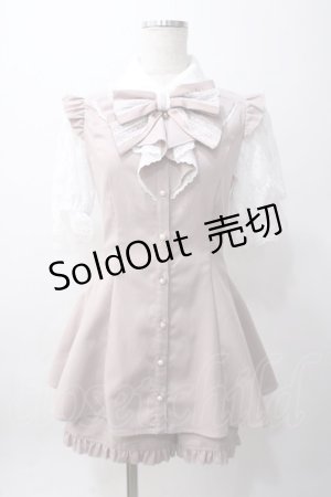画像: Secret Honey / ダブルラッフルレース半袖セットアップ 2 ピンク Y-25-06-06-094-CA-OP-SZ-ZY