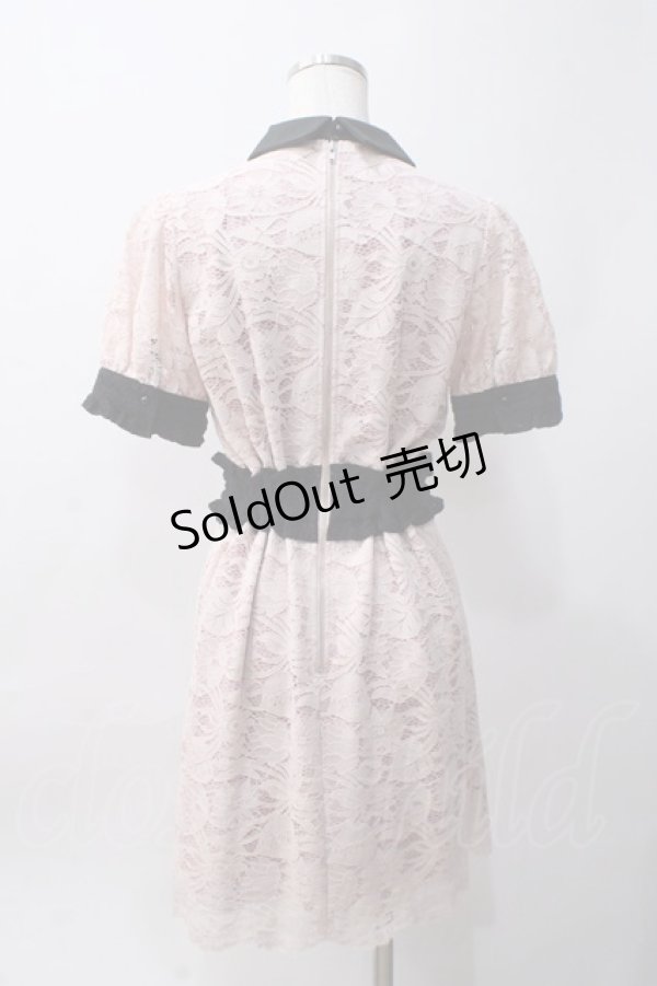 画像2: Swankiss / DB bijou lace O/P F ピンク Y-25-06-06-098-CA-OP-SZ-ZY (2)