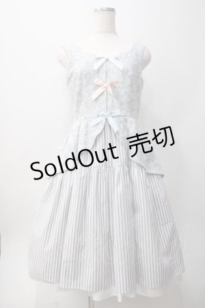 画像: MILK / バッスルdress  ライトグレー Y-25-06-06-103-ML-OP-SZ-ZY