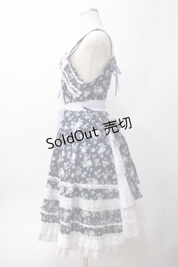 画像2: BABY,THE STARS SHINE BRIGHT / Rose de Rescht ジャンパースカート  紺 Y-25-06-06-122-BA-OP-SZ-ZY (2)