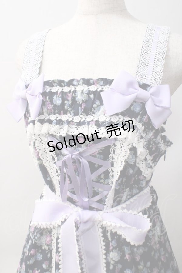 画像4: BABY,THE STARS SHINE BRIGHT / Rose de Rescht ジャンパースカート  紺 Y-25-06-06-122-BA-OP-SZ-ZY (4)