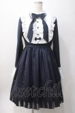 画像1: Angelic Pretty / Vintage Doll長袖ワンピース  ネイビー Y-25-06-06-125-AP-OP-SZ-ZY (1)