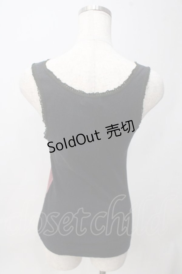 画像2: HYSTERIC GLAMOUR / サークルガールptタンクトップ F 黒 Y-25-06-06-138-PU-TO-SZ-ZY (2)