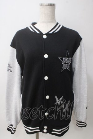 画像: NieR Clothing / STADIUM JUMPRE【裏起毛】 F 黒 Y-25-06-06-147-PU-JA-SZ-ZY