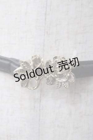 画像: axes femme / バラバックルベルト M 黒 Y-25-06-06-019-AX-ZA-SZ-ZY