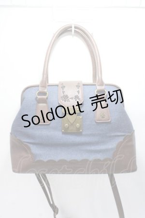 画像: axes femme / スカラドクターズバッグ  インディゴ Y-25-06-06-034-AX-BG-SZ-ZT-K023