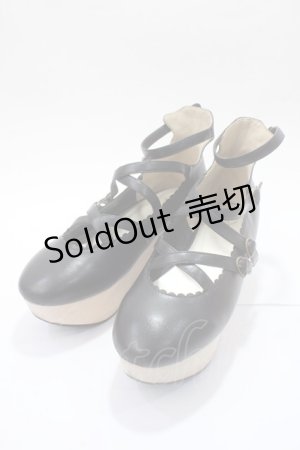 画像: BABY,THE STARS SHINE BRIGHT / BABYヴィクトワールシューズ L 黒 Y-25-06-06-040-BA-SH-SZ-ZY