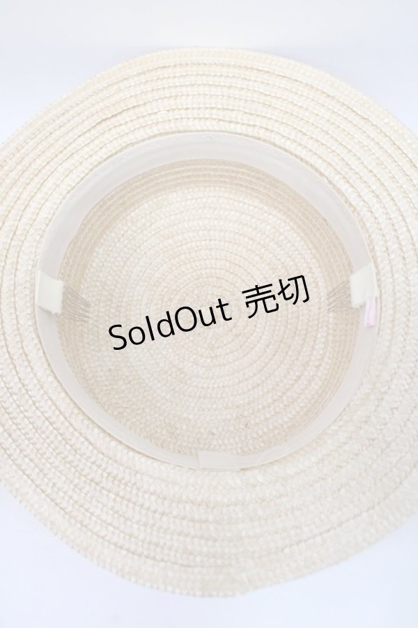 画像5: Angelic Pretty / LovelyマーガレットストローHat  アカ Y-25-06-09-041-AP-AC-SZ-ZT-K011 (5)