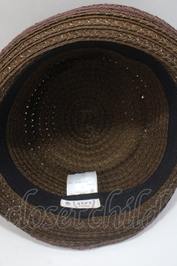 画像5: axes femme / HATストローハット   Y-25-06-09-044-AX-TO-AS-ZT-K011 (5)