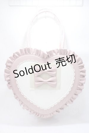 画像: axes femme kawaii / 推し活ハートバッグ  ピンク Y-25-06-09-014-AX-BG-SZ-ZY
