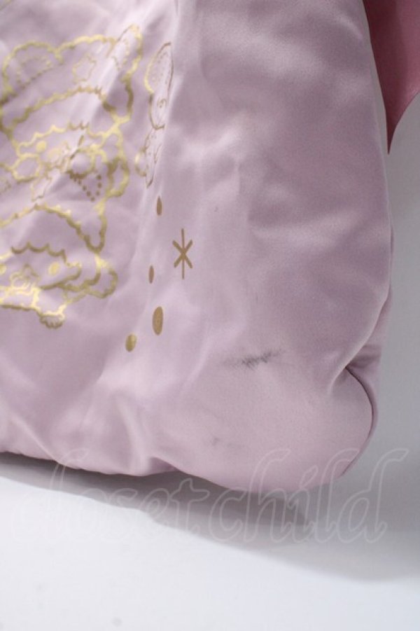 画像3: Maison de FLEUR / リトルツインスターズトートバック  ピンク Y-25-06-09-015-LO-BG-SZ-ZY (3)