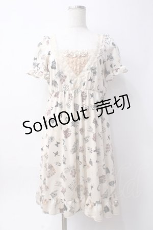 画像: axes femme / メッセージモチーフチュニック  生成り Y-25-06-09-132-AX-OP-SZ-ZY