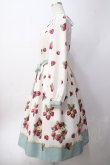 画像2: Melody BasKet / Royal Berry フラットカラーワンピース  アイボリー Y-25-06-09-144-LO-OP-SZ-ZT456 (2)