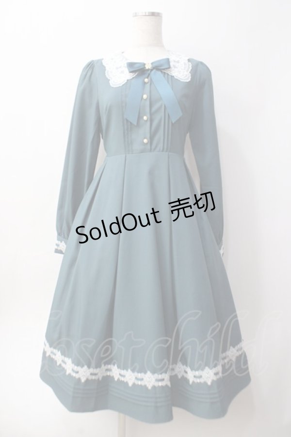 画像1: Amavel / Sugar Laceワンピース  グリーン Y-25-06-09-146-CA-OP-SZ-ZY (1)