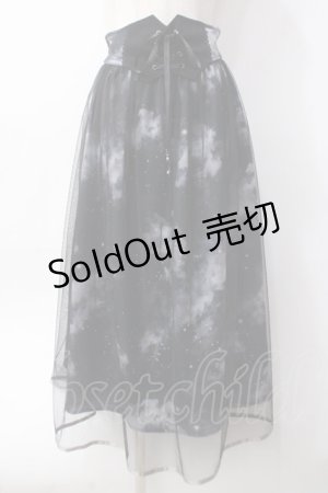 画像: axes femme / テレスコープPTスカート  黒 Y-25-06-09-181-AX-SK-SZ-ZY
