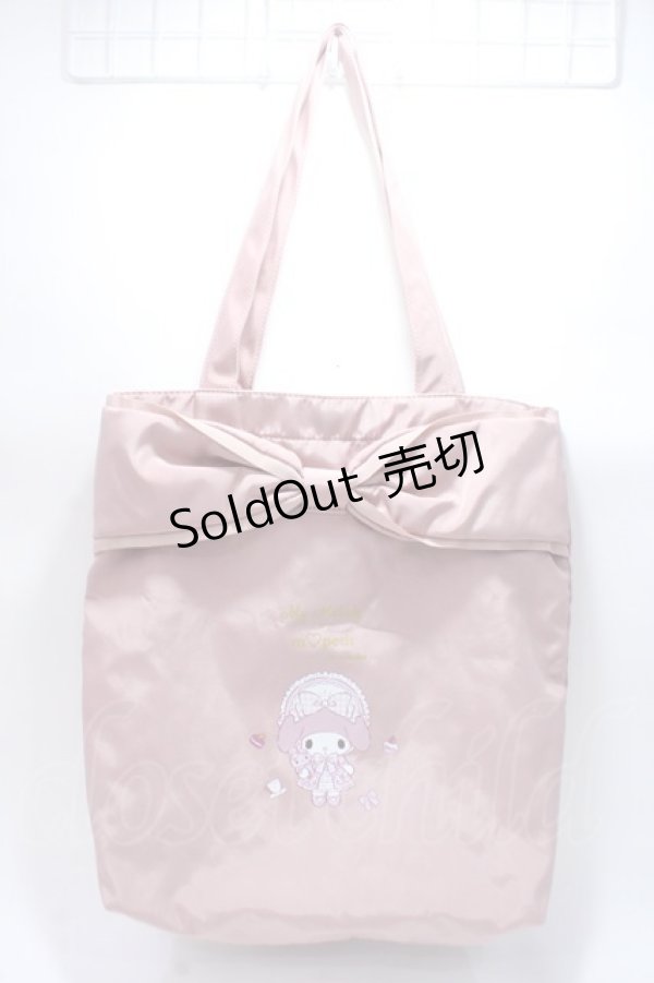 画像1: m petit by misako / サンリオキャラクターズコラボ マイメロディ トートバッグ  ピンク Y-25-06-09-023-LO-BG-SZ-ZT500 (1)