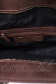 画像4: Maison de FLEUR Petite Robe canone / 列車に飛び乗るボストンバッグ  ブラウン Y-25-06-09-025-EL-BG-SZ-ZY (4)