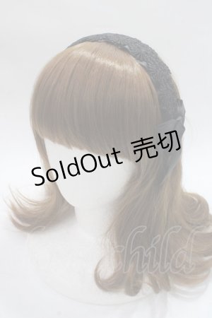 画像: m petit by misako / レースリボンカチューシャ   Y-25-06-09-030-LO-AC-SZ-ZY