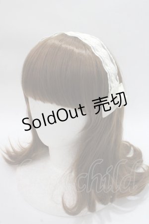 画像: m petit by misako / NINA'Sコラボヘッドドレス  生成り Y-25-06-09-031-LO-AC-SZ-ZY