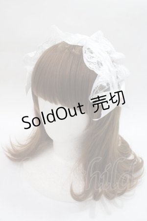 画像: Princess Melody / ヘッドドレス(クリップ付き)  白 Y-25-06-09-032-EL-AC-AS-ZY