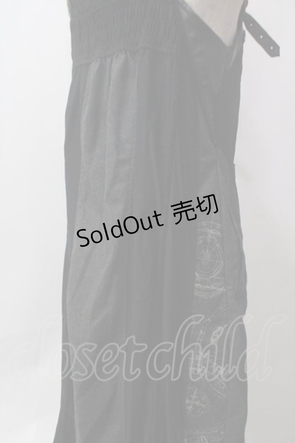 画像4: Ozz Croce / ジップアップノースリーブロングワンピース  黒 Y-25-06-12-075-OO-OP-SZ-ZY (4)