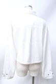 画像3: axes femme / ベルト付ショートブルゾン F 白 Y-25-06-18-037-AX-JA-SZ-ZY (3)