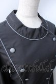 画像4: metamorphose / 【プラスサイズ】Little Nurse 長袖ブラウス 2 ブラック Y-25-06-18-050-ME-BL-SZ-ZY (4)