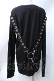 画像2: KILL STAR / Ruckus Long Sleeve Top S 黒 Y-25-06-18-053-PU-TO-KB-ZY (2)