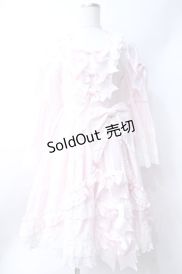 画像1: BABY,THE STARS SHINE BRIGHT / Dear Roseワンピース  ピンク×ホワイトレース Y-25-06-18-079-BA-OP-SZ-ZY (1)