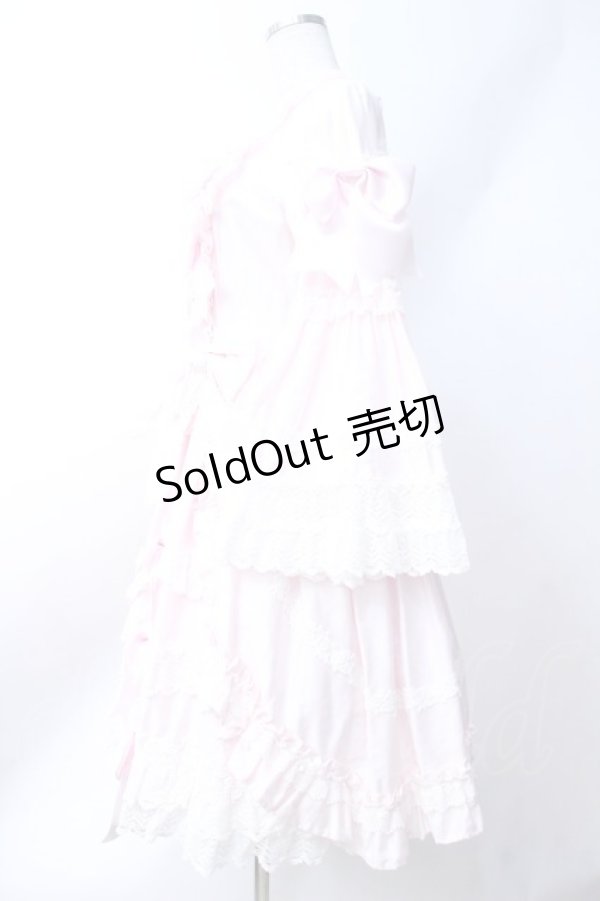 画像2: BABY,THE STARS SHINE BRIGHT / Dear Roseワンピース  ピンク×ホワイトレース Y-25-06-18-079-BA-OP-SZ-ZY (2)