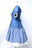 画像2: Favorite / セーラーカラーのマリンワンピース M ブルー Y-25-06-18-084-LO-OP-SZ-ZY (2)
