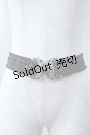 画像: axes femme / 立体バラクラシカルゴムベルト   Y-25-06-18-014-AX-ZA-SZ-ZY