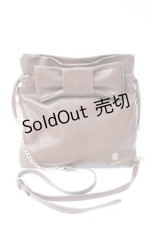 画像: m petit by misako / NINA’Sコラボショルダーバッグ  ブラウン Y-25-06-18-023-LO-BG-SZ-ZY