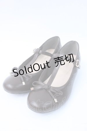 画像: m petit by misako / AMTストラップレインパンプス L ブラウン Y-25-06-18-031-LO-SH-SZ-ZY