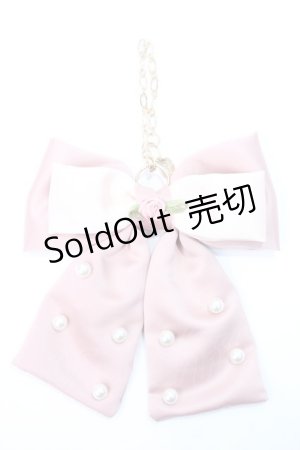画像: m petit by misako / NINA’sコラボバッグチャーム  ピンク Y-25-06-18-004-LO-ZA-SZ-ZT168-F005