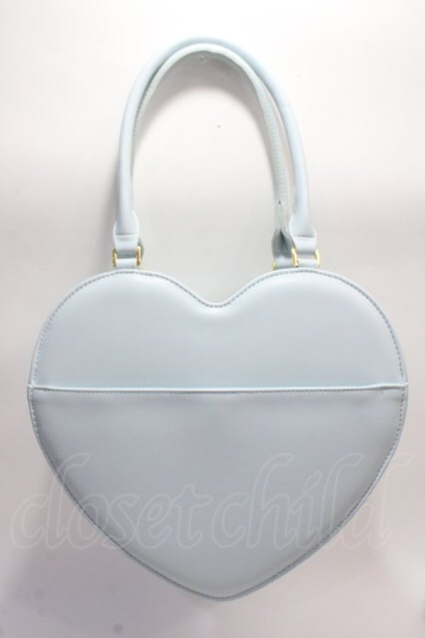 画像2: Angelic Pretty / ホイップハートトートバッグ  サックス Y-25-06-20-005-AP-BG-SZ-ZY (2)
