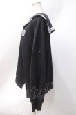 画像2: NieR Clothing / セーラースウェット  黒 Y-25-06-20-048-PU-TO-SZ-ZT337 (2)