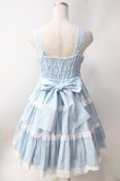 画像2: Angelic Pretty / 肩リボンジャンパースカート  サックス Y-25-06-20-103-AP-OP-SZ-ZS (2)