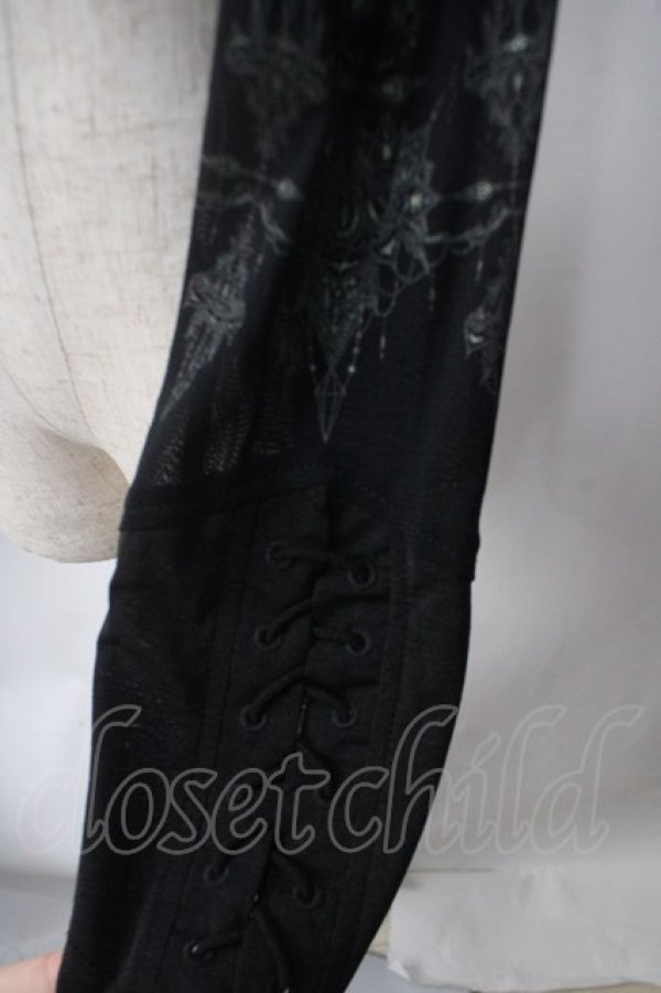 画像3: Rozen Kavalier / 肩出しメッシュチュールシュラグボレロ  黒 Y-25-06-22-007-OO-TO-SZ-ZY (3)