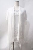 画像1: CIVARIZE / Unite ドレープカットソー 44 ホワイト Y-25-06-22-022-GO-TO-SZ-ZT187 (1)